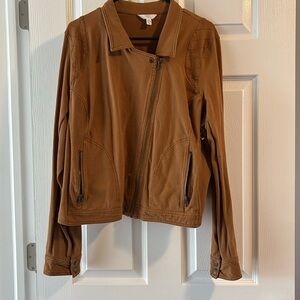 Brown Knot Motto Jacket